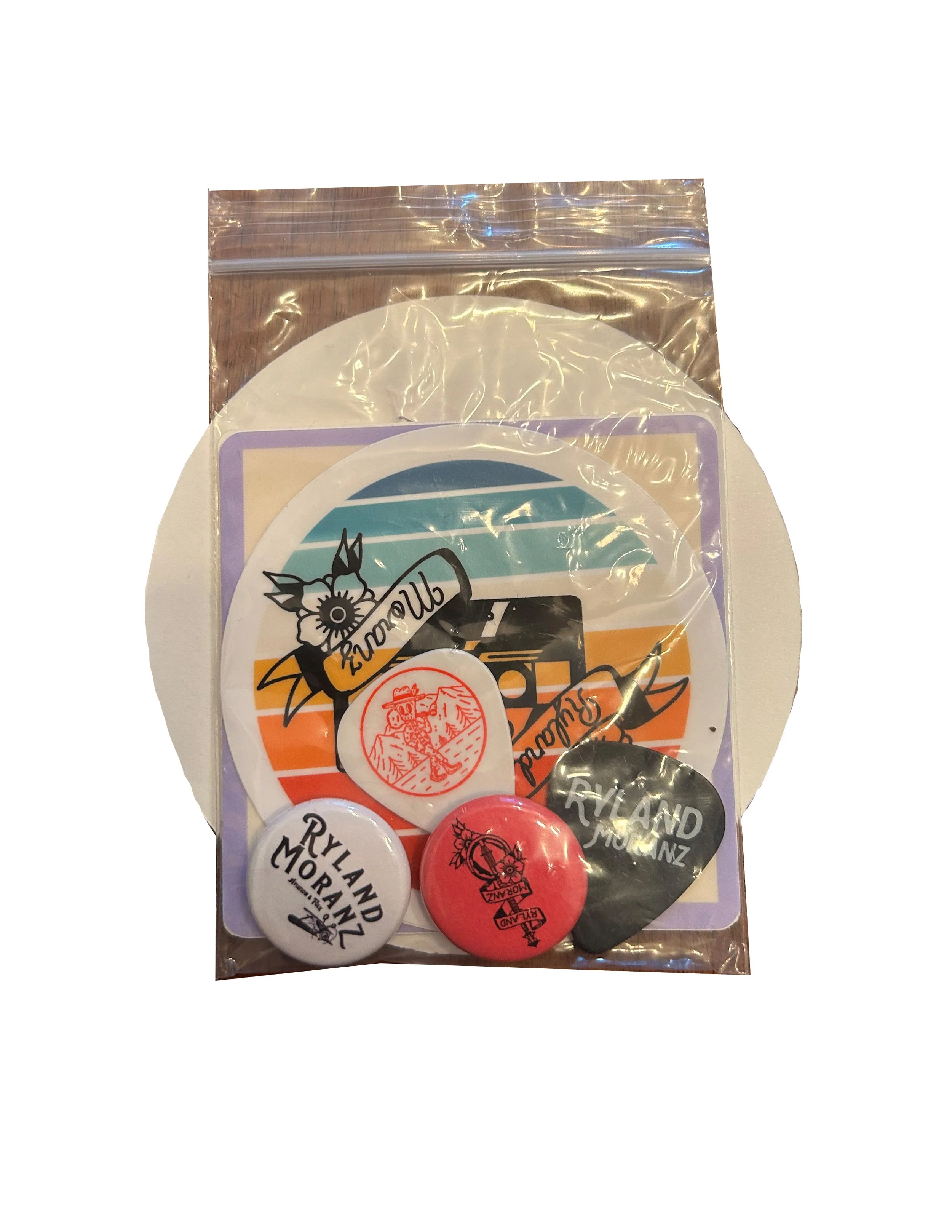 Sticker/Pin/Pick Pack